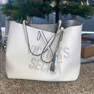 Victoria’s Secret white tote